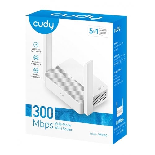 Купить Маршрутизатор Cudy WR300 White - цена в Харькове, Киеве, Днепре, Одессе
в интернет-магазине Telemart фото