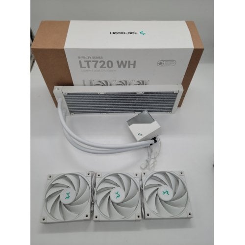 Купить Уценка готовая сво Deepcool LT720 (R-LT720-WHAMNF-G-1) White (Следы использования, 695970) с проверкой совместимости: обзор, характеристики, цена в Киеве, Днепре, Одессе, Харькове, Украине | интернет-магазин TELEMART.UA фото