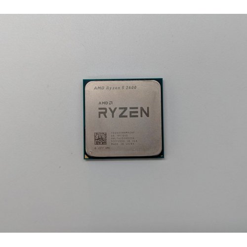 Процесор AMD Ryzen 5 2600 3.4(3.9)GHz 16MB sAM4 Tray (YD2600BBM6IAF) (Відновлено продавцем, 695979) купити з перевіркою сумісності: огляд, характеристики, ціна у Києві, Львові, Вінниці, Хмельницькому, Івано-Франківську, Україні | інтернет-магазин TELEMART.UA фото