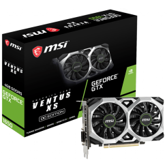 Видеокарта MSI GeForce GTX 1650 VENTUS XS OC 4096MB (GTX 1650 VENTUS XS 4G OC) (Восстановлено продавцом, 695989)