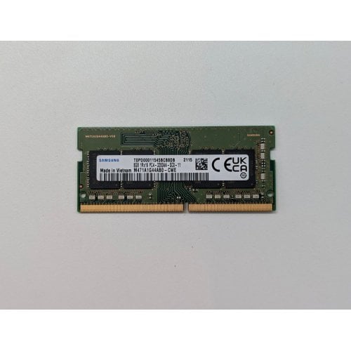 Купить Озу Samsung SODIMM DDR4 8GB 3200Mhz (M471A1G44AB0-CWE) OEM (Восстановлено продавцом, 695995) с проверкой совместимости: обзор, характеристики, цена в Киеве, Днепре, Одессе, Харькове, Украине | интернет-магазин TELEMART.UA фото