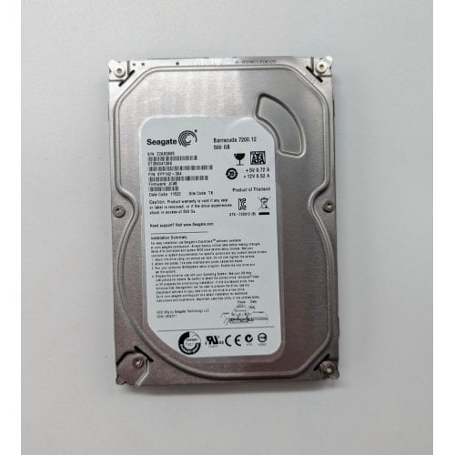 Купить Жесткий диск Seagate Barracuda 500GB 16MB 7200RPM 3.5" (ST3500413AS) (Восстановлено продавцом, 695998) с проверкой совместимости: обзор, характеристики, цена в Киеве, Днепре, Одессе, Харькове, Украине | интернет-магазин TELEMART.UA фото