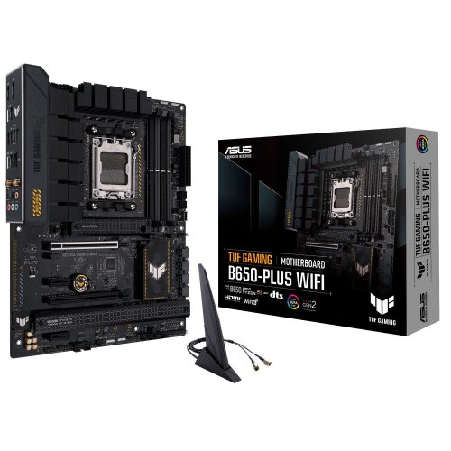 Купить Уценка материнская плата Asus TUF GAMING B650-PLUS WIFI (sAM5, AMD B650) (Следы использования, 696329) с проверкой совместимости: обзор, характеристики, цена в Киеве, Днепре, Одессе, Харькове, Украине | интернет-магазин TELEMART.UA фото