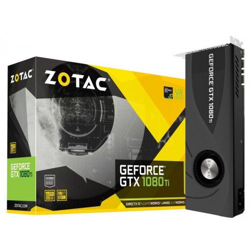 Продать Видеокарта Zotac GeForce GTX 1080 TI Blower 11264MB (ZT-P10810B-10P) по Trade-In интернет-магазине Телемарт - Киев, Днепр, Украина фото