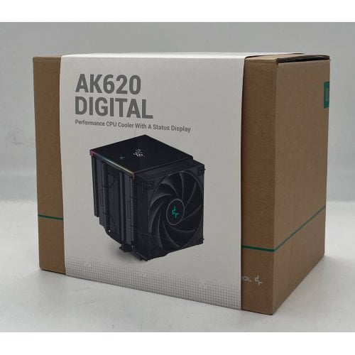 Купить Кулер Deepcool AK620 DIGITAL (R-AK620-BKADMN-G) Black (Восстановлено продавцом, 696354) с проверкой совместимости: обзор, характеристики, цена в Киеве, Днепре, Одессе, Харькове, Украине | интернет-магазин TELEMART.UA фото