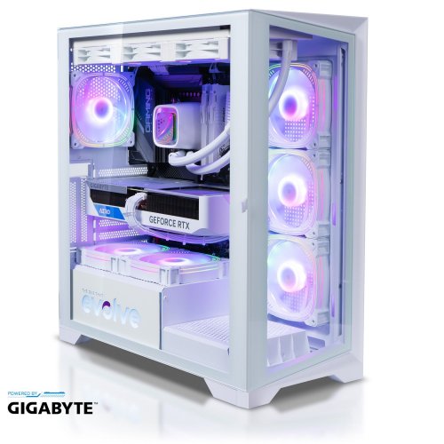 Купить Игровой ПК EVOLVE GamePart Silver 6H+ (EVGP-P6Hi1360KFN407S-D532S1TWH) White - цена в Харькове, Киеве, Днепре, Одессе
в интернет-магазине Telemart фото