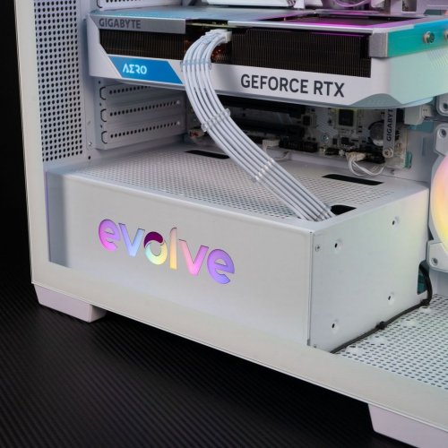 Комп'ютер EVOLVE GamePart Silver 7H+ (EVGP-S7HR780X3DN407S-D532S1TWH) White купити в Україні: Київ, Львів, Хмельницький, Тернопіль | Низька ціна, відгуки, характеристики від TELEMART фото