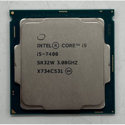 Купить Процессор Intel Core i5-7400 3.0(3.5)GHz 6MB s1151 Tray (CM8067702867050) (Восстановлено продавцом, 696440) с проверкой совместимости: обзор, характеристики, цена в Киеве, Днепре, Одессе, Харькове, Украине | интернет-магазин TELEMART.UA фото