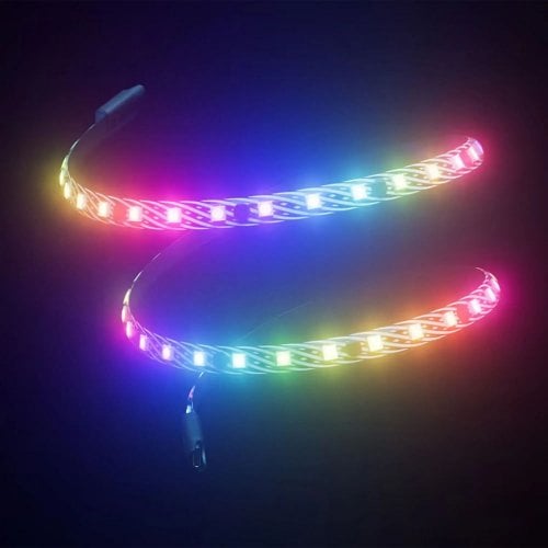 Купить Лента Hyte LS30 LED Strip RGB 2pcs 1m (ACC-HYTE-LS30-B-2) - цена в Харькове, Киеве, Днепре, Одессе
в интернет-магазине Telemart фото