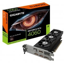 Видеокарта Gigabyte GeForce RTX 4060 Low Profile OC 8192MB (GV-N4060OC-8GL) (Восстановлено продавцом, 696461)