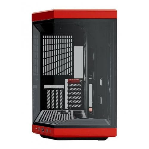 Купить Корпус Hyte Y70 Tempered Glass без БП (CS-HYTE-Y70-BR) Black/Red с проверкой совместимости: обзор, характеристики, цена в Киеве, Днепре, Одессе, Харькове, Украине | интернет-магазин TELEMART.UA фото