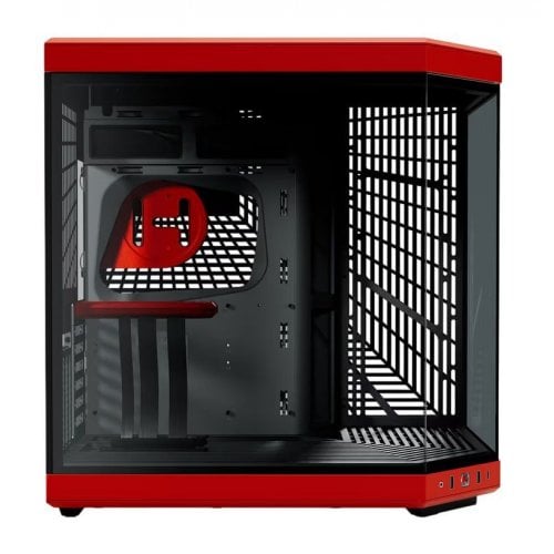 Купить Корпус Hyte Y70 Tempered Glass без БП (CS-HYTE-Y70-BR) Black/Red с проверкой совместимости: обзор, характеристики, цена в Киеве, Днепре, Одессе, Харькове, Украине | интернет-магазин TELEMART.UA фото