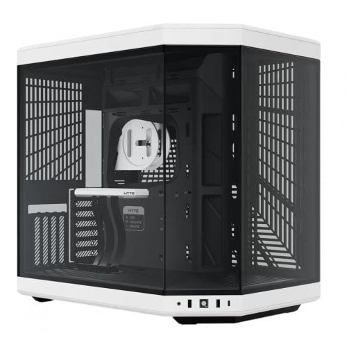 Купить Корпус Hyte Y70 Tempered Glass без БП (CS-HYTE-Y70-BW) Black/White с проверкой совместимости: обзор, характеристики, цена в Киеве, Днепре, Одессе, Харькове, Украине | интернет-магазин TELEMART.UA фото