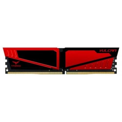 Купить Озу Team DDR4 4GB 2400Mhz T-Force Vulcan Red (TLRED44G2400HC1401) (Восстановлено продавцом, 696703) с проверкой совместимости: обзор, характеристики, цена в Киеве, Днепре, Одессе, Харькове, Украине | интернет-магазин TELEMART.UA фото