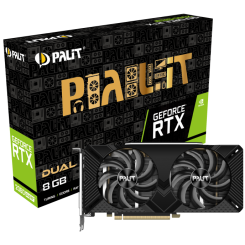 Видеокарта Palit GeForce RTX 2060 SUPER Dual 8192MB (NE6206S018P2-1160A-1) (Восстановлено продавцом, 696718)