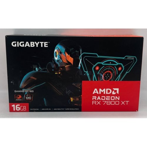 Відеокарта Gigabyte Radeon RX 7800 XT Gaming OC 16384MB (GV-R78XTGAMING OC-16GD) (Відновлено продавцем, 696739) купити з перевіркою сумісності: огляд, характеристики, ціна у Києві, Львові, Вінниці, Хмельницькому, Івано-Франківську, Україні | інтернет-магазин TELEMART.UA фото