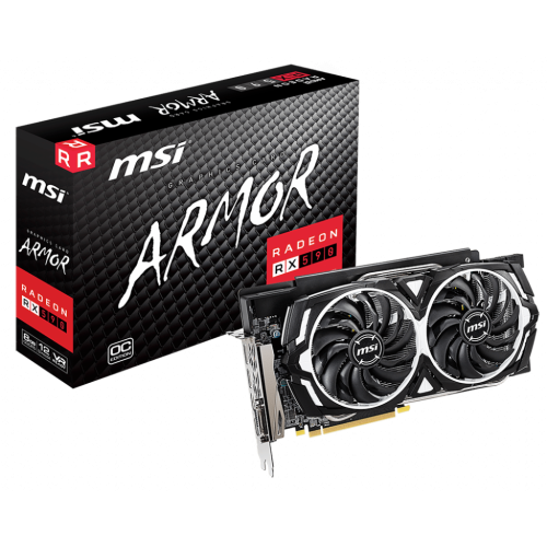 Купить Видеокарта MSI Radeon RX 590 ARMOR OC 8192MB (RX 590 ARMOR 8G OC) (Восстановлено продавцом, 696767) с проверкой совместимости: обзор, характеристики, цена в Киеве, Днепре, Одессе, Харькове, Украине | интернет-магазин TELEMART.UA фото