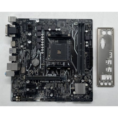 Материнська плата Asus PRIME A320M-K (sAM4, AMD A320) (Відновлено продавцем, 696791) купити з перевіркою сумісності: огляд, характеристики, ціна у Києві, Львові, Вінниці, Хмельницькому, Івано-Франківську, Україні | інтернет-магазин TELEMART.UA фото