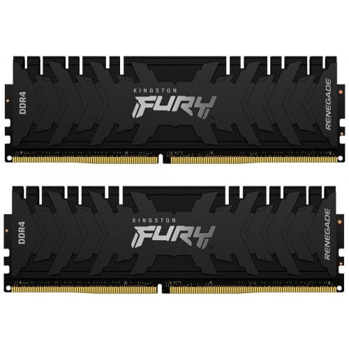 Озп Kingston DDR4 16GB (2x8GB) 3600Mhz FURY Renegade Black (KF436C16RBK2/16) (Відновлено продавцем, 696801) купити з перевіркою сумісності: огляд, характеристики, ціна у Києві, Львові, Вінниці, Хмельницькому, Івано-Франківську, Україні | інтернет-магазин TELEMART.UA фото