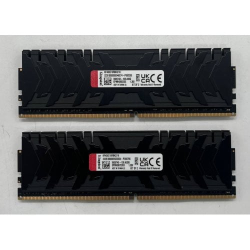 Купить Озу Kingston DDR4 16GB (2x8GB) 3600Mhz FURY Renegade Black (KF436C16RBK2/16) (Восстановлено продавцом, 696803) с проверкой совместимости: обзор, характеристики, цена в Киеве, Днепре, Одессе, Харькове, Украине | интернет-магазин TELEMART.UA фото