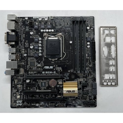 Купить Материнская плата Asus B150M-C (s1151, Intel B150) (Восстановлено продавцом, 696836) с проверкой совместимости: обзор, характеристики, цена в Киеве, Днепре, Одессе, Харькове, Украине | интернет-магазин TELEMART.UA фото