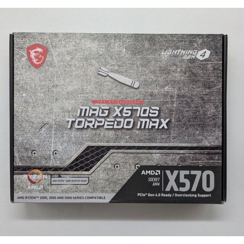 Купить Материнская плата MSI MAG X570S TORPEDO MAX (sAM4, AMD X570) (Восстановлено продавцом, 697084) с проверкой совместимости: обзор, характеристики, цена в Киеве, Днепре, Одессе, Харькове, Украине | интернет-магазин TELEMART.UA фото