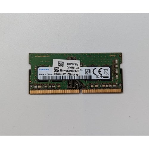 Купить Озу Samsung SODIMM DDR4 8GB 3200Mhz (M471A1K43DB1-CWE) (Восстановлено продавцом, 697166) с проверкой совместимости: обзор, характеристики, цена в Киеве, Днепре, Одессе, Харькове, Украине | интернет-магазин TELEMART.UA фото