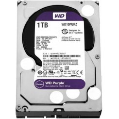 Фото Жорсткий диск Western Digital Purple 1TB 64MB 5400RPM 3.5'' (WD10PURZ)