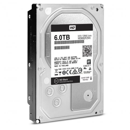 Продати Жорсткий диск Western Digital Black 6TB 128MB 7200RPM 3.5'' (WD6002FZWX) за Trade-In у інтернет-магазині Телемарт - Київ, Дніпро, Україна фото