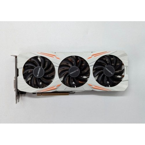 Купить Видеокарта Gigabyte GeForce GTX 1080 TI Gaming OC 11264MB (GV-N108TGAMING OC-11GD) (Восстановлено продавцом, 697259) с проверкой совместимости: обзор, характеристики, цена в Киеве, Днепре, Одессе, Харькове, Украине | интернет-магазин TELEMART.UA фото