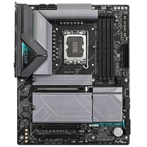 Купить Материнская плата Gigabyte Z890 EAGLE (s1851, Intel Z890) с проверкой совместимости: обзор, характеристики, цена в Киеве, Днепре, Одессе, Харькове, Украине | интернет-магазин TELEMART.UA фото