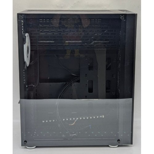 Корпус QUBE TITAN ARGB без БЖ (TITAN_AJ88ARGB) Black (Відновлено продавцем, 697480) купити з перевіркою сумісності: огляд, характеристики, ціна у Києві, Львові, Вінниці, Хмельницькому, Івано-Франківську, Україні | інтернет-магазин TELEMART.UA фото