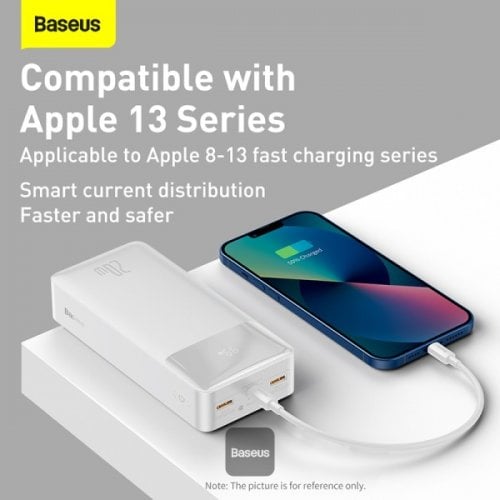 Купить Powerbank Baseus Bipow Digital Display 30000mAh 20W (PPBD050402) White - цена в Харькове, Киеве, Днепре, Одессе
в интернет-магазине Telemart фото