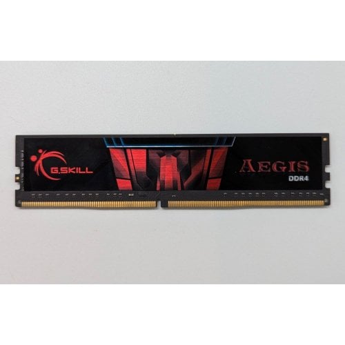 Купить Озу G.Skill DDR4 8GB 3000Mhz Aegis (F4-3000C16S-8GISB) (Восстановлено продавцом, 697642) с проверкой совместимости: обзор, характеристики, цена в Киеве, Днепре, Одессе, Харькове, Украине | интернет-магазин TELEMART.UA фото