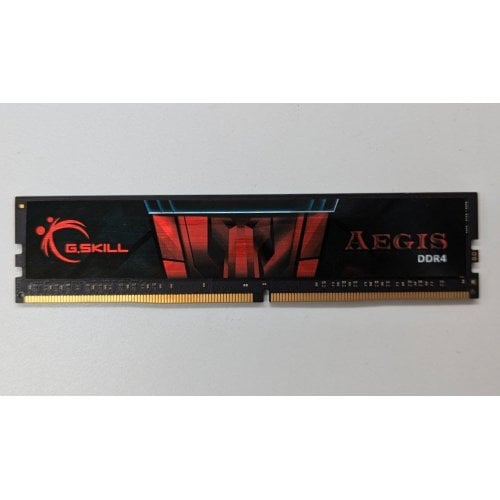 Купить Озу G.Skill DDR4 8GB 3000Mhz Aegis (F4-3000C16S-8GISB) (Восстановлено продавцом, 697643) с проверкой совместимости: обзор, характеристики, цена в Киеве, Днепре, Одессе, Харькове, Украине | интернет-магазин TELEMART.UA фото