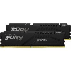 Уценка озу Kingston DDR5 32GB (2x16GB) 5200Mhz FURY Beast Black (KF552C40BBK2-32) (вскрите пакування, 697664)