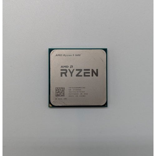 Процесор AMD Ryzen 5 1600 3.2(3.6)GHz sAM4 Tray (YD1600BBM6IAF) (Відновлено продавцем, 697671) купити з перевіркою сумісності: огляд, характеристики, ціна у Києві, Львові, Вінниці, Хмельницькому, Івано-Франківську, Україні | інтернет-магазин TELEMART.UA фото