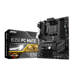 Материнська плата MSI B350 PC MATE (sAM4, AMD B350) (Відновлено продавцем, 697699)