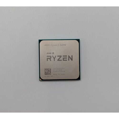 Процесор AMD Ryzen 5 5600G 3.9(4.4)GHz 16MB sAM4 Box (100-100000252BOX) (Відновлено продавцем, 697716) купити з перевіркою сумісності: огляд, характеристики, ціна у Києві, Львові, Вінниці, Хмельницькому, Івано-Франківську, Україні | інтернет-магазин TELEMART.UA фото