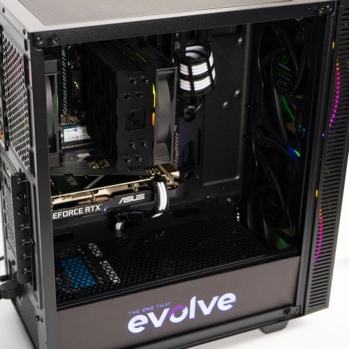 Купить Игровой ПК EVOLVE SpecialPart Samurai v2 (EVSP-Sv2R560N406-32S1TBK) Black - цена в Харькове, Киеве, Днепре, Одессе
в интернет-магазине Telemart фото