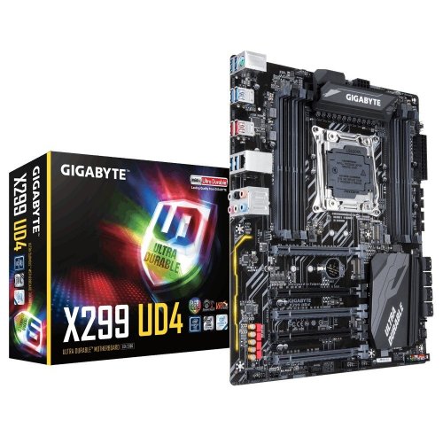 Продать Материнская плата Gigabyte X299 UD4 (s2066, Intel X299) по Trade-In интернет-магазине Телемарт - Киев, Днепр, Украина фото