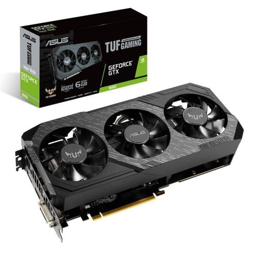 Купить Видеокарта Asus TUF GeForce GTX 1660 Gaming X3 Advanced edition 6144MB (TUF3-GTX1660-A6G-GAMING) (Восстановлено продавцом, 698006) с проверкой совместимости: обзор, характеристики, цена в Киеве, Днепре, Одессе, Харькове, Украине | интернет-магазин TELEMART.UA фото