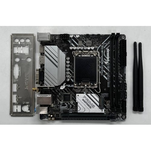 Купить Материнская плата Asus PRIME H610I-PLUS D4-CSM (s1700, H610) (Восстановлено продавцом, 698017) с проверкой совместимости: обзор, характеристики, цена в Киеве, Днепре, Одессе, Харькове, Украине | интернет-магазин TELEMART.UA фото