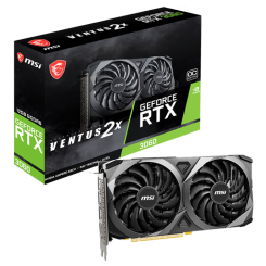 Відеокарта MSI GeForce RTX 3060 VENTUS 2X OC 12288MB (RTX 3060 VENTUS 2X 12G OC) (Відновлено продавцем, 698042)