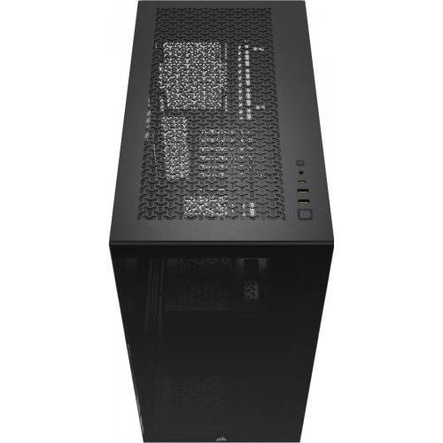 Купить Корпус Corsair 3500X Tempered Glass без БП (CC-9011276-WW) Black с проверкой совместимости: обзор, характеристики, цена в Киеве, Днепре, Одессе, Харькове, Украине | интернет-магазин TELEMART.UA фото