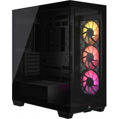 Корпус Corsair 3500X ARGB Tempered Glass без БП (CC-9011278-WW) Black