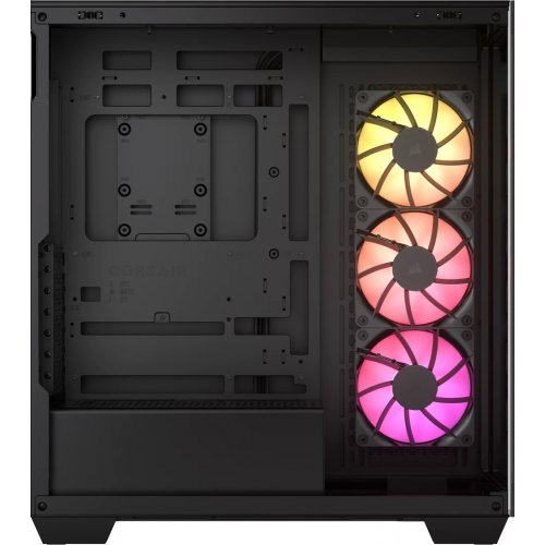 Купить Корпус Corsair 3500X ARGB Tempered Glass без БП (CC-9011278-WW) Black с проверкой совместимости: обзор, характеристики, цена в Киеве, Днепре, Одессе, Харькове, Украине | интернет-магазин TELEMART.UA фото