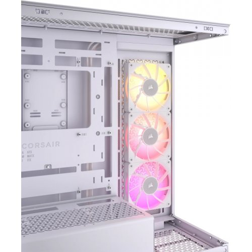 Корпус Corsair iCUE LINK 3500X RGB Tempered Glass без БЖ (CC-9011281-WW) White купити з перевіркою сумісності: огляд, характеристики, ціна у Києві, Львові, Вінниці, Хмельницькому, Івано-Франківську, Україні | інтернет-магазин TELEMART.UA фото