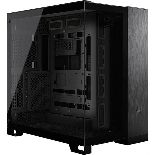 Корпус Corsair 6500X Tempered Glass без БЖ (CC-9011283-WW) Black/Obsidian Aluminum купити з перевіркою сумісності: огляд, характеристики, ціна у Києві, Львові, Вінниці, Хмельницькому, Івано-Франківську, Україні | інтернет-магазин TELEMART.UA фото