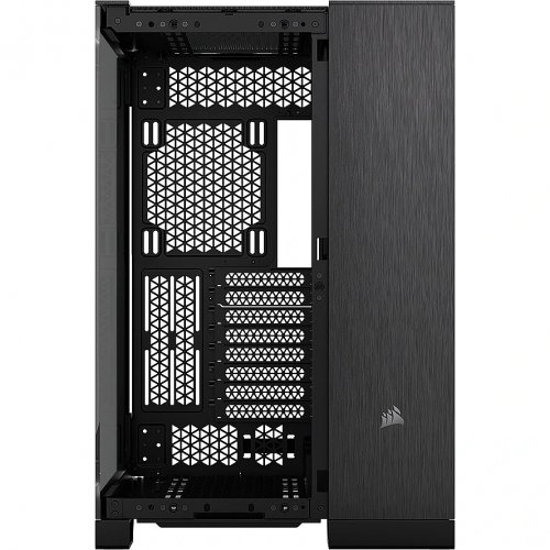 Корпус Corsair 6500X Tempered Glass без БЖ (CC-9011283-WW) Black/Obsidian Aluminum купити з перевіркою сумісності: огляд, характеристики, ціна у Києві, Львові, Вінниці, Хмельницькому, Івано-Франківську, Україні | інтернет-магазин TELEMART.UA фото